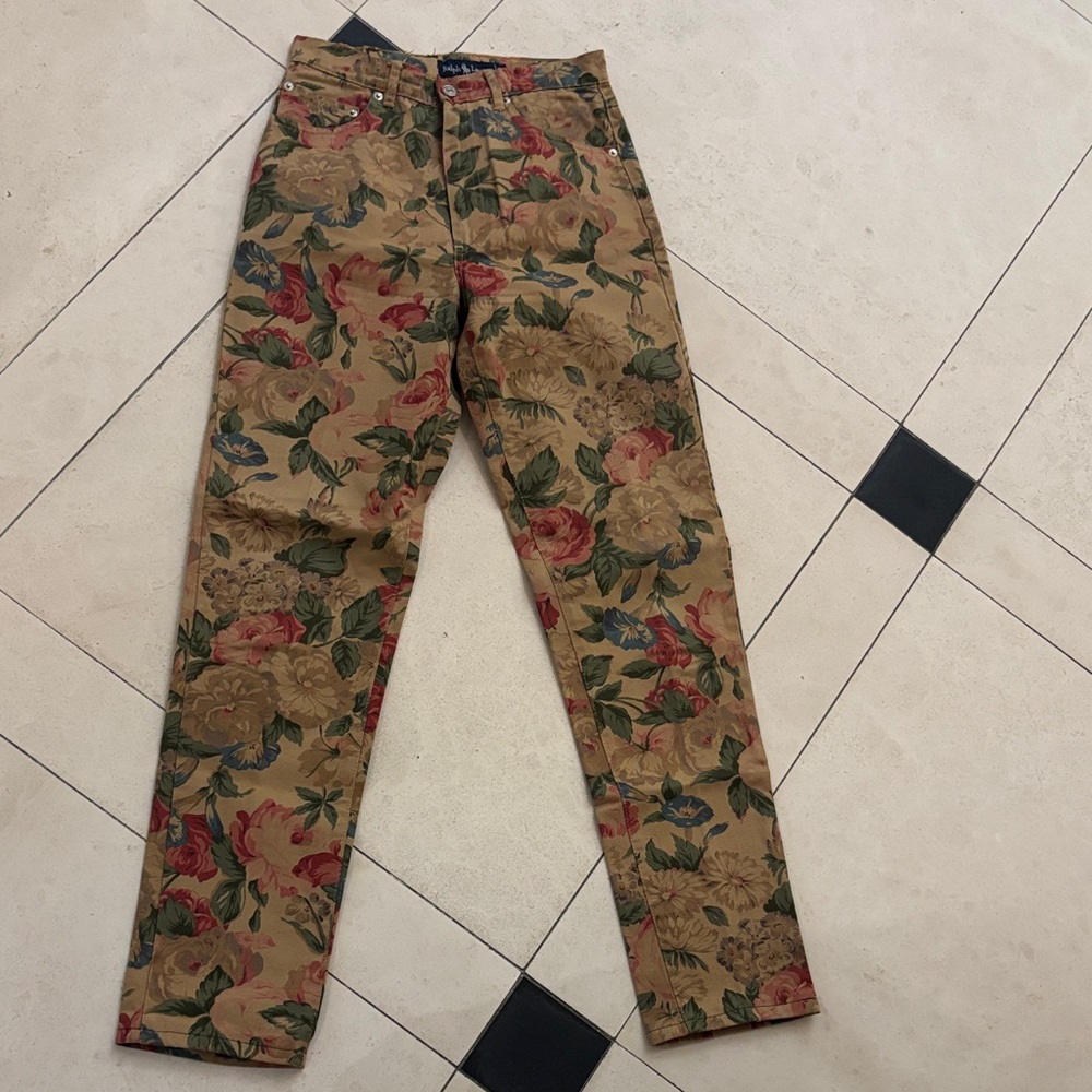 Ralph Lauren Floral Print Women Jeans